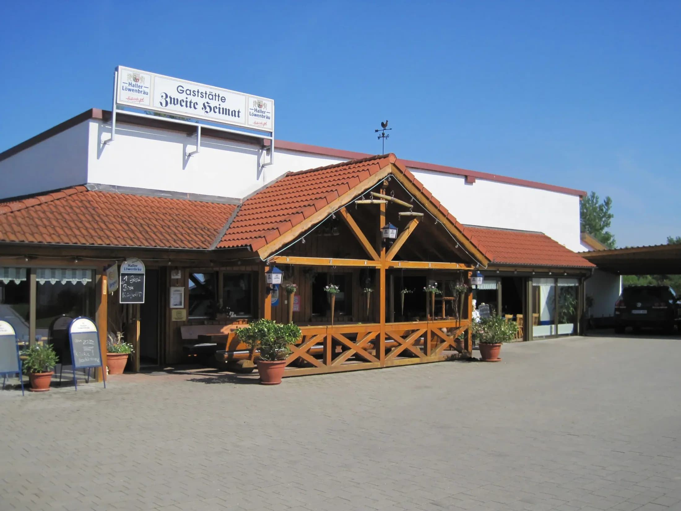 Der Landgasthof Zweite Heimat in Langfurth